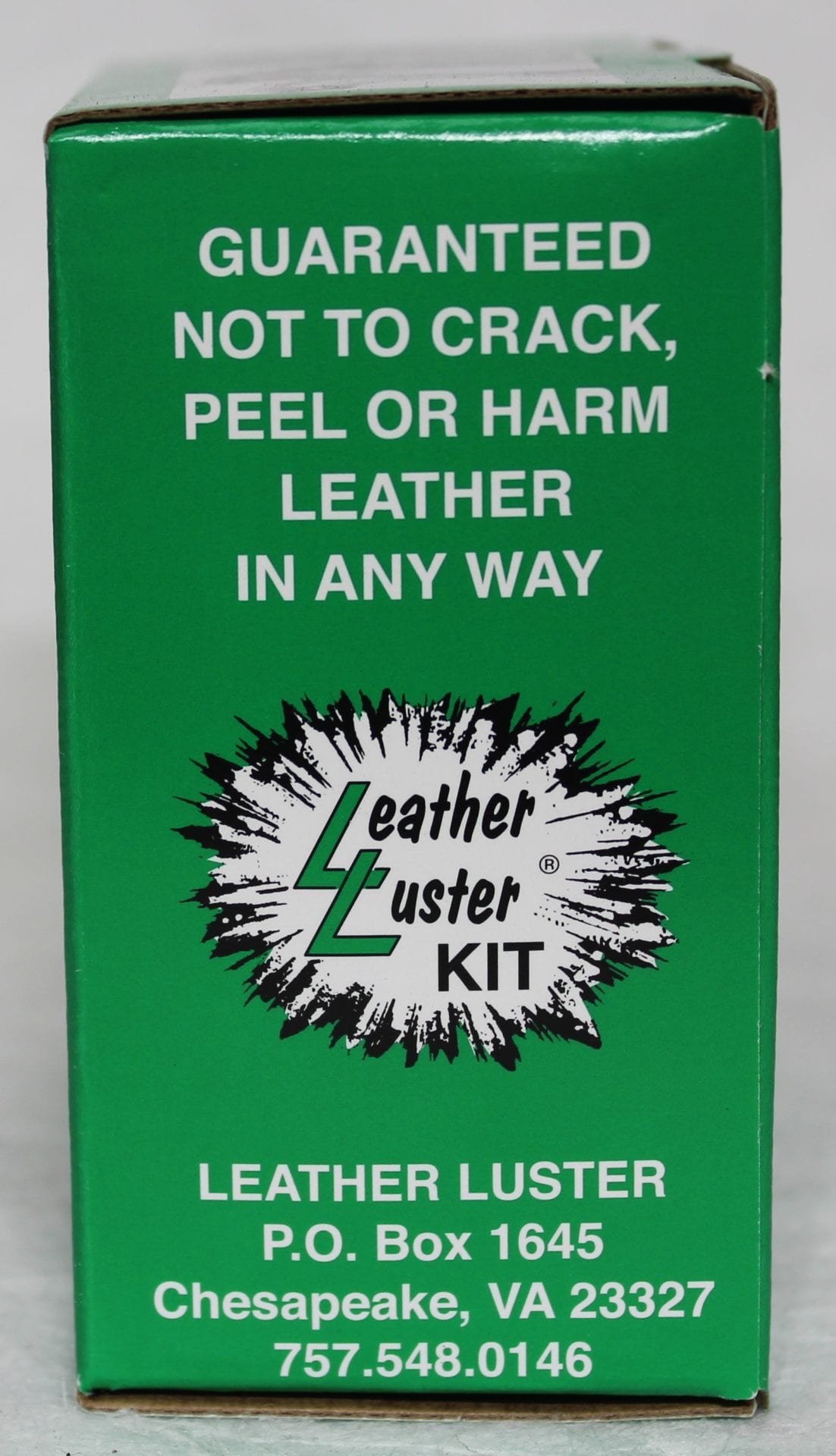 Leather Luster Hi Gloss Brilliant Patent Leather Finish w/Applicator 4oz -  BLACK