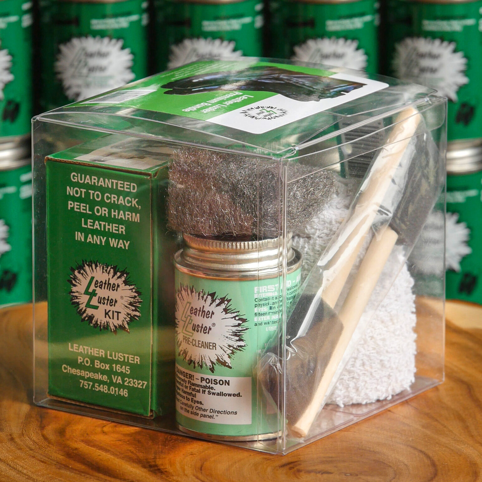 Fire & Rescue Personnel Leather Luster Kit