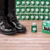 Shiny boots with kit