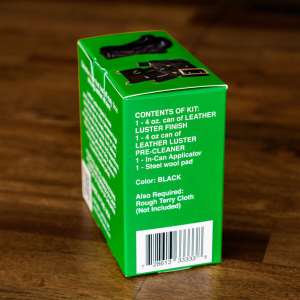 Leather Luster Kit Box Side 2