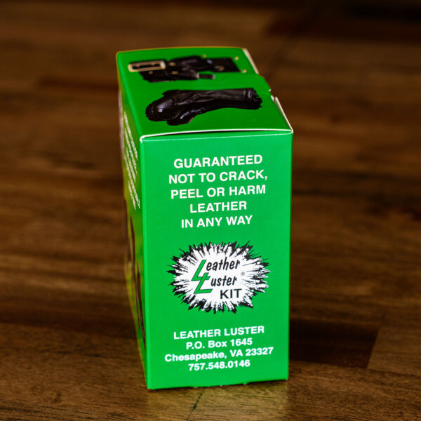 Leather Luster Kit Box Side 1