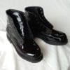 Shiny parade boots
